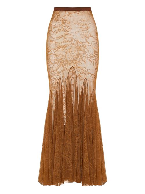 Gonna maxi DAVID KOMA | PF25DK94SLBROWN